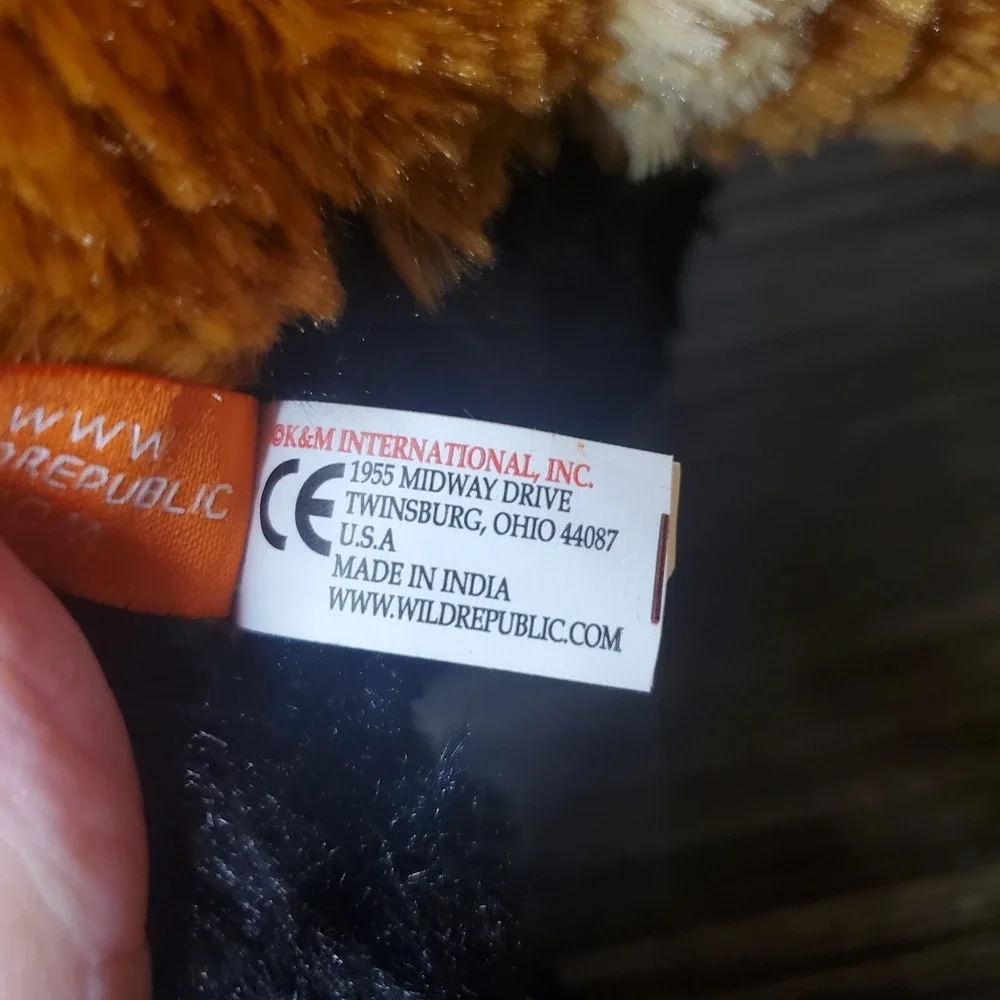 Wild Republic Red Panda Denver Zoo Ring Tail Plush 12